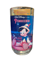 Pinocchio Walt Disney Plastic Cup #6 (Vintage Happy Meal Glasses, Burger King)