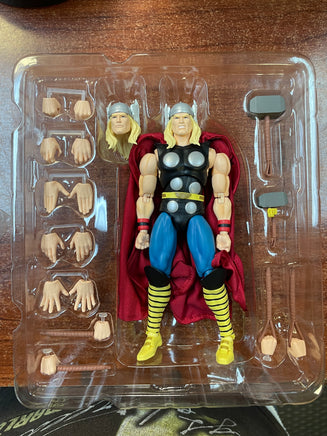 The Mighty Thor Comic Ver. NO.182 (Medicom Mafex, Marvel) OPEN\COMPLETE - Bitz & Buttons