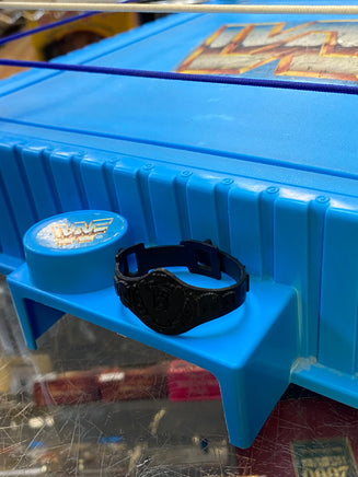 WWF Hasbro Ring with Flag (Vintage WWF WWE, Hasbro) - Bitz & Buttons