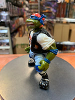 Classic Rocker Leo  (Vintage TMNT Ninja Turtles, Playmates) **LOOSE** - Bitz & Buttons
