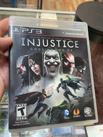 Injustice Gods Among Us (Sony Playstation PS3, Video Games) **TESTED**