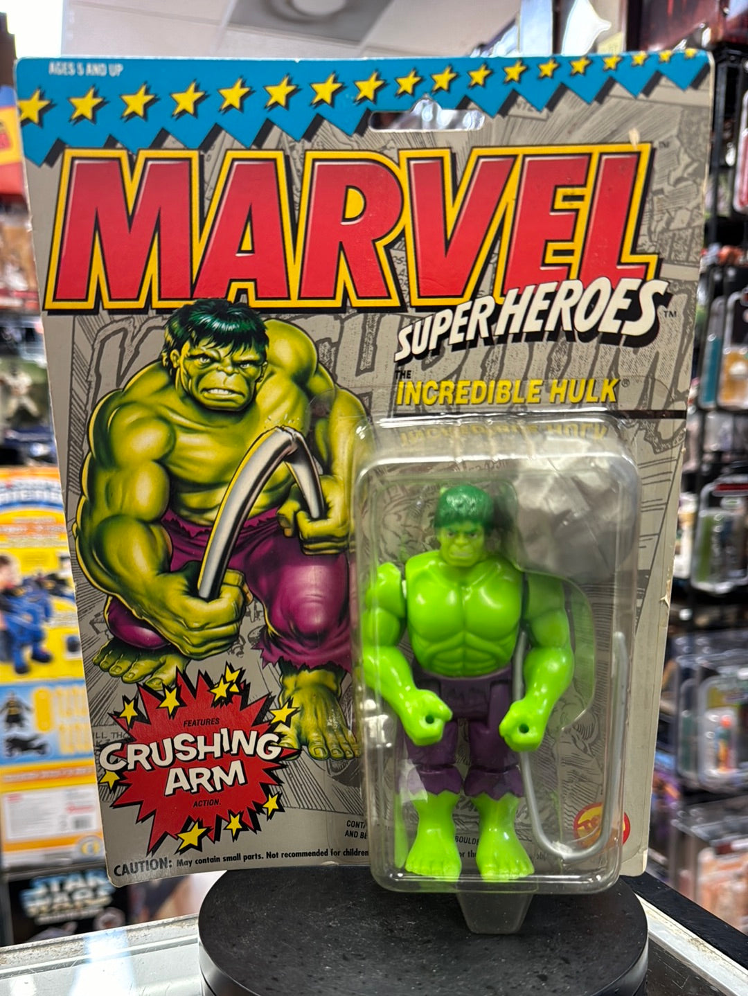 Hulk Collection Vintage Hulk Toys Crushing Arm Incredible Hulk