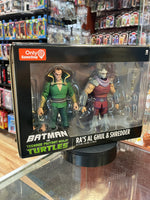 Ra's Ghul & Shredder (TMNT Ninja Turtles, DC Collectibles) **SEALED**
