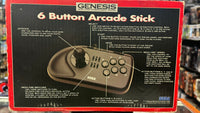 6 Button Arcade Stick (Vintage Sega Genesis)