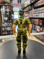 Green Beret Falcon with File Card (Vintage GI Joe, Hasbro) **COMPLETE** - Bitz & Buttons
