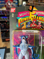 Slippery Shark Evil Space Aliens (Vintage MMPR Power Rangers, Bandai) SEALED - Bitz & Buttons
