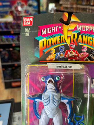 Slippery Shark Evil Space Aliens (Vintage MMPR Power Rangers, Bandai) SEALED - Bitz & Buttons