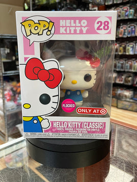 Hello Kitty Flocked #28 (Funko Pop, Hello Kitty) - Bitz & Buttons