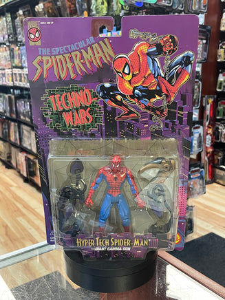 Hyper Tech Spider-Man (Vintage Marvel Spiderman, Toybiz) SEALED - Bitz & Buttons