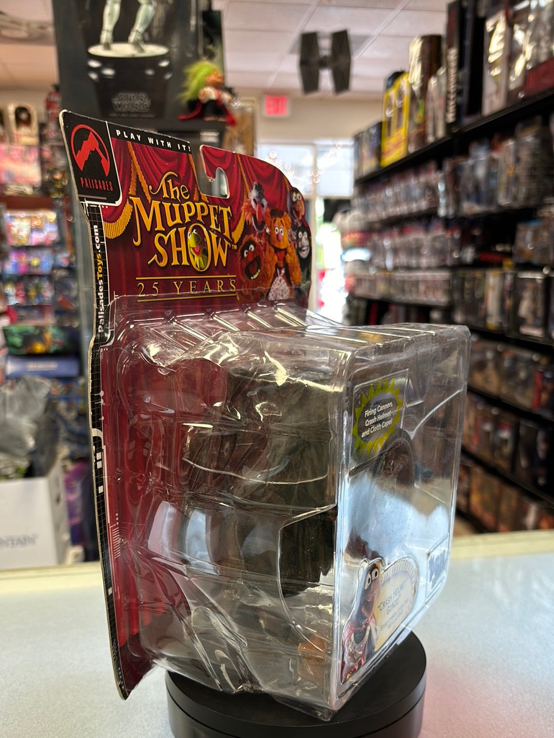 Crash Helmet” Gonzo (Vintage Muppets Show 25 Years, Palisades) SEALED| Bitz & Buttons