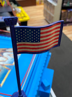 WWF Hasbro Ring with Flag (Vintage WWF WWE, Hasbro) - Bitz & Buttons