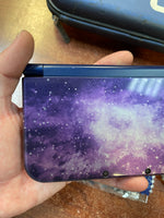 Nintendo 3DS XL Galaxy with Pokemon Sun (Nintendo, Video Game) **TESTED WORKING** (Copy)