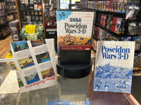 Poseidon Wars 3D 0825 (SEGA Master System SMS, Video Games) **COMPLETE**
