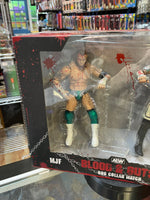 Blood & Guts: CM Punk & MJF  (AEW Unmatched Collection, Jazwares) **SEALED** - Bitz & Buttons