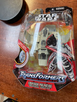 Emperor Palpatine Imperial Shuttle (Star Wars Transformers, Hasbro) SEALED - Bitz & Buttons