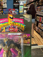 Slashing Goldar Space Alien (Vintage MMPR Power Rangers, Bandai) SEALED - Bitz & Buttons