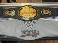 Womans Championship Belt with Bag (Vintage WWF, Figures Toy Company)