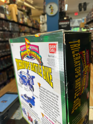Triceratops Battle Bike (Vintage MMPR Power Rangers, Bandai) new - Bitz & Buttons