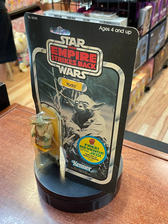 Brown Snake Yoda with Card ESB 9509 (Vintage Star Wars, Kenner) **Open Card** - Bitz & Buttons