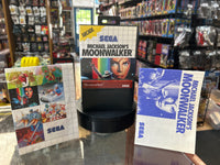 Michael Jackson MoonWalker 0827 (SEGA Master System SMS, Video Games) **COMPLETE**