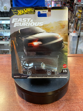 1993 Honda Civic Coupe (Hot Wheels Premium, Fast & Furious, Mattel) SEALED - Bitz & Buttons