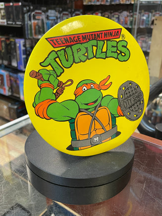 Michaelangelo Jumbo Pin (Vintage TMNT Ninja Turtle, Playmates) - Bitz & Buttons