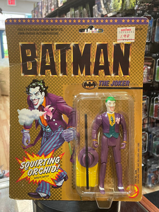 The Joker with Squirting Orchid 0056 (Vintage Batman, Toybiz) **SEALED** - Bitz & Buttons