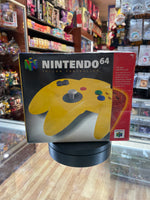 Yellow N64 Controller (Nintendo, Vintage Video Games) **TESTED WORKING**