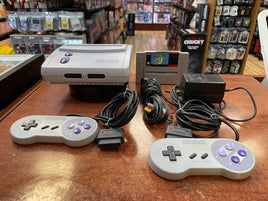 SNES JR Console with Super Mario World (SNES Super Nintendo, Vintage Video Games) **COMPLETE/TESTED** - Bitz & Buttons