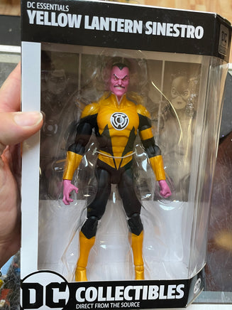 Yellow Lantern Sinestro (DC Essentials, DC Collectibles) SEALED - Bitz & Buttons