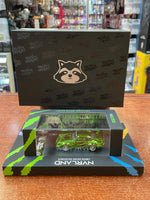 RWB Porsche 930 Green Diecast 1/64 (NVRLAND Collectibles, Trash Panda's ) SEALED - Bitz & Buttons