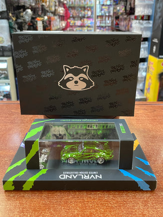 RWB Porsche 930 Green Diecast 1/64 (NVRLAND Collectibles, Trash Panda's ) SEALED - Bitz & Buttons