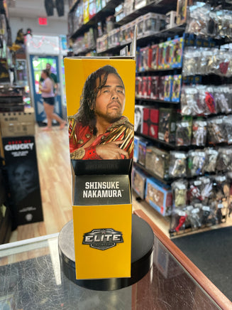 NXT Shinsuke Nakamura (WWE Elites, Mattel) **SEALED** - Bitz & Buttons