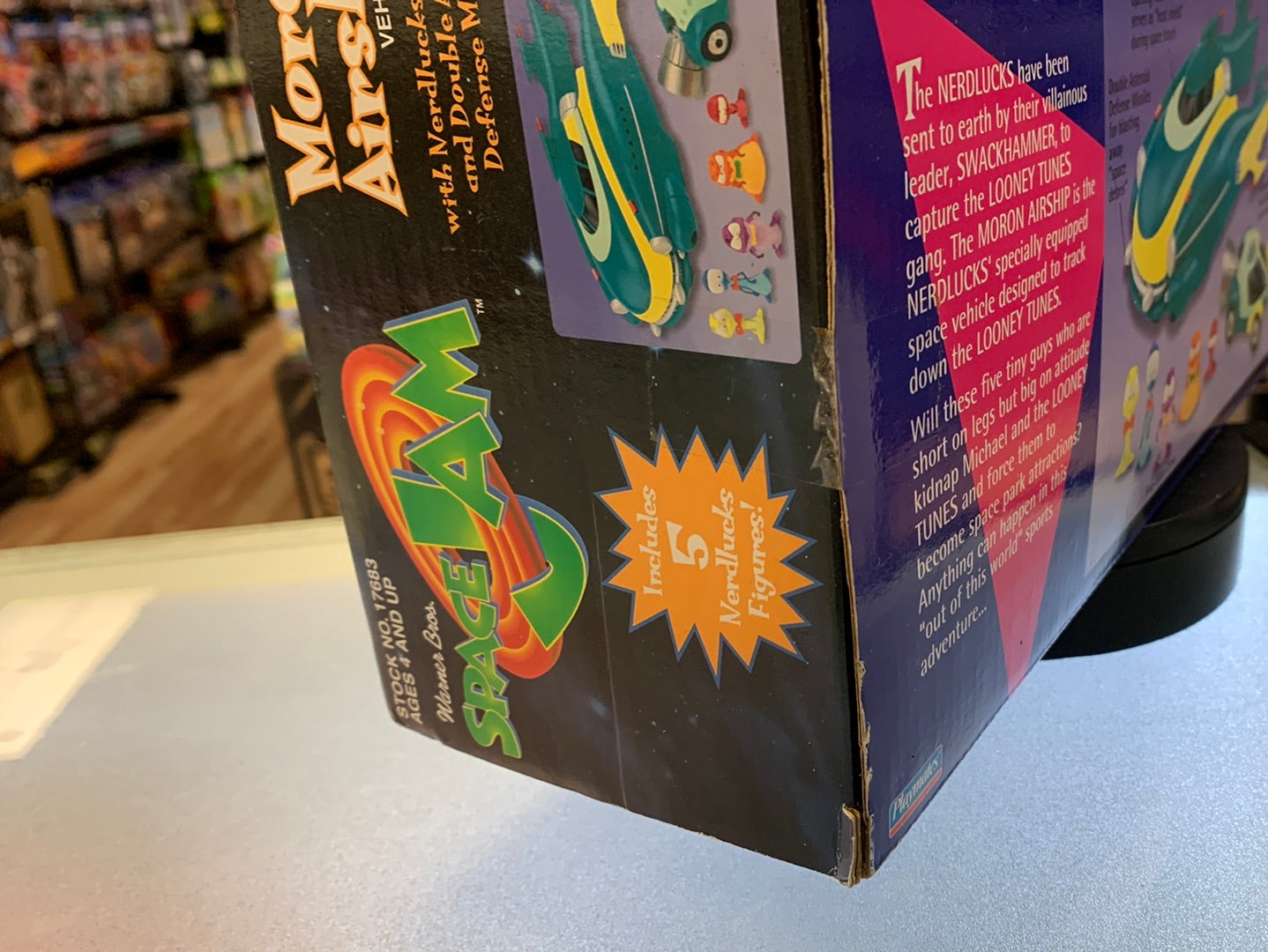 Moron Airship Vehicle (Vintage Space Jam, Playmates) Seales| Bitz