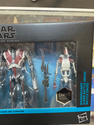 Jedi Survivor Droid 3 Pack (Star Wars Black Series, Hasbro) SEALED - Bitz & Buttons