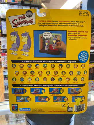 Sherri & Terri Series 8 (Vintage Simpsons, Playmates) SEALED - Bitz & Buttons