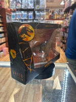 Velociraptor Brown (Jurassic Park Amber Collection, Mattel) **SEALED**