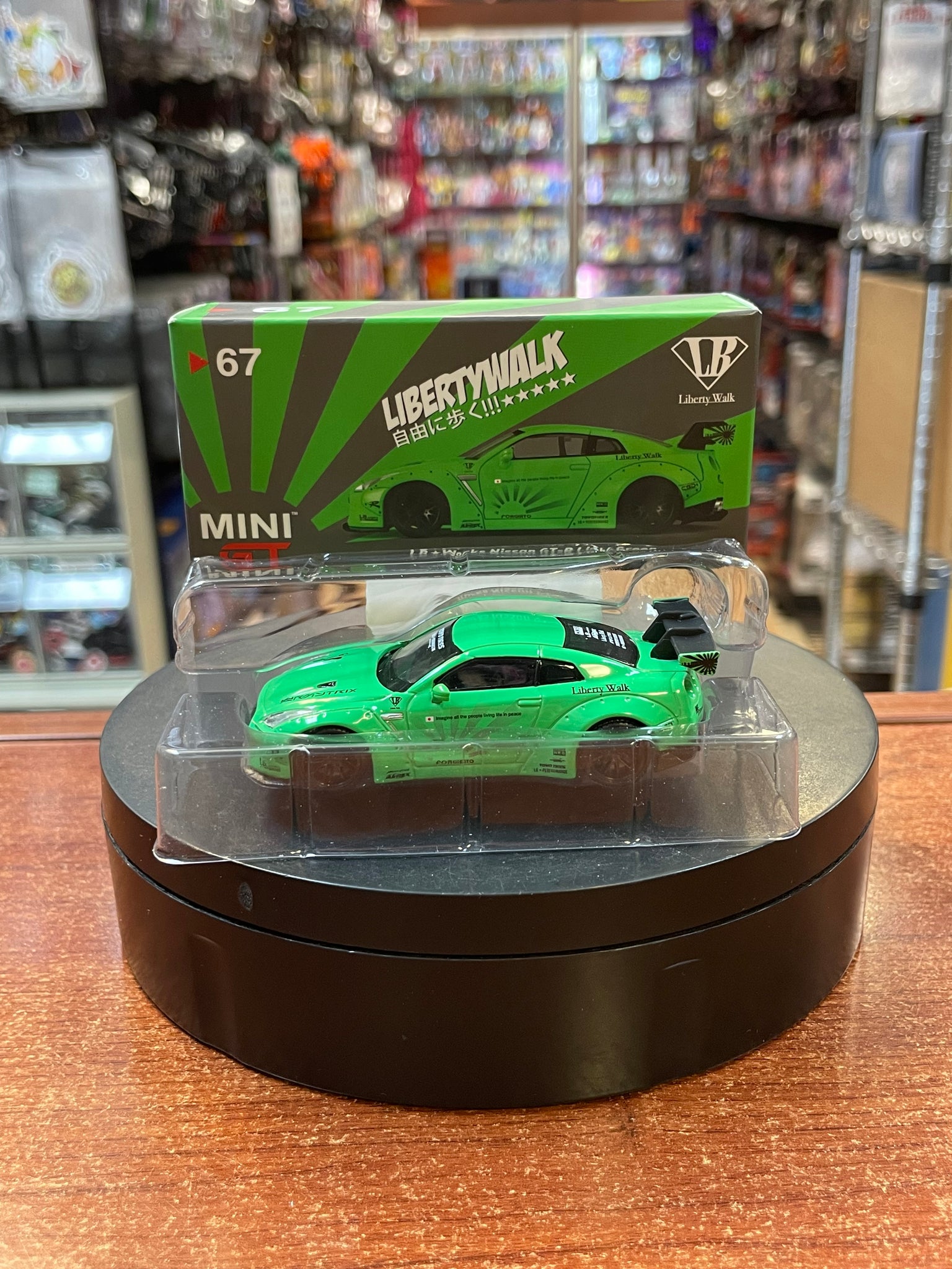 MINI GT LB★Works NISSAN GT-R Light Green MINI GT 67 Nissan GTR R35 Type 1 Light Green MINIGT | eBay