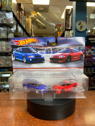 Mitsubishi Lancer Evolution & Eclipse (Hot Wheels Car Culture, Mattel) SEALED - Bitz & Buttons