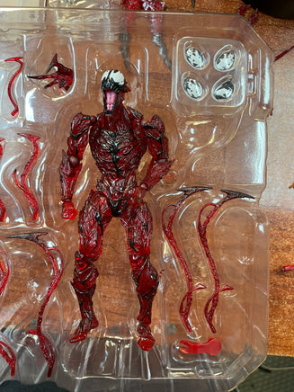 Carnage EX CLEAR VER. Limited Edition (Revoltech Amazing Yamaguchi, Marvel Spider-Man) COMPLETE - Bitz & Buttons