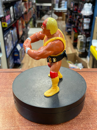Bear Hug Hulk Hogan with Repro Belt (Vintage WWF WWE, Hasbro) - Bitz & Buttons