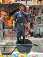 Human Torch MMS789 (Deadpool & Wolverine, Marvel, Hot Toys) **COMPLETE**