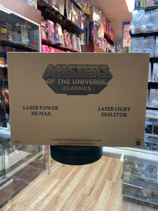 Laser Power He-Man vs Laser Light Skeletor (MOTU Classics, Mattel) **SEALED** - Bitz & Buttons