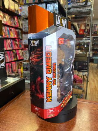 Kenny Omega As Akuma #03 (AEW Street Fighter, Jazwares) SEALED - Bitz & Buttons