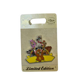 Oliver & Company Yellow Cab Pin (Disney UK, Pin Traders) LE 750