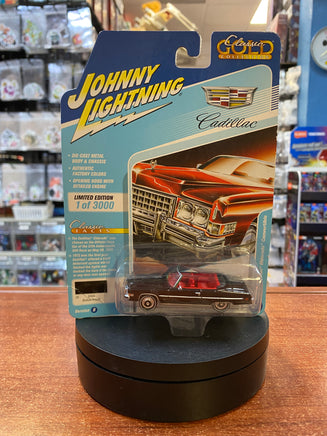 Cadillac Eldorado Convertible 1973 Black (Johnny Lightning, Classic Gold) SEALED - Bitz & Buttons