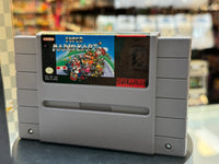 Super Mario Kart with Manual (Nintendo SNES, Video Game) Tested Working