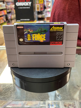 D-Force (SNES Super Nintendo, Video Games) **TESTED** - Bitz & Buttons