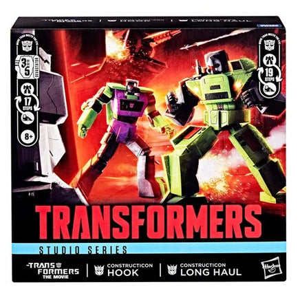 Constructicons Long Haul & Hook Commander Class (Transformers Studio Series, Hasbro) SEALED - Bitz & Buttons