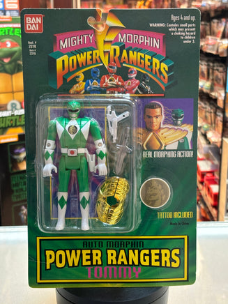 Morphin Tommy Green Ranger 4186(Vintage Power Rangers, Bandai) - Bitz & Buttons